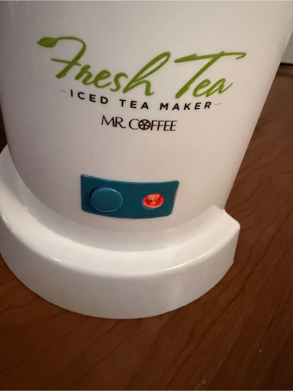 Mr.Coffee Iced Tea Maker 2 Quart Pitcher TM1 Blue Pitcher Lid & Basket Lid Works